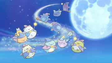 Задник к фильму "映画 すみっコぐらし 青い月夜のまほうのコ" #757343
