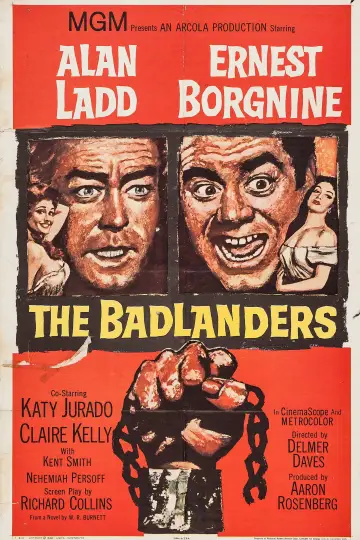Постер к фильму "The Badlanders" #1131536