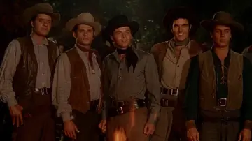 Задник к фильму "Kansas Raiders" #1130592