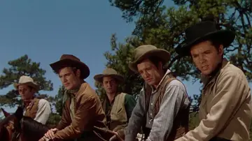 Задник к фильму "Kansas Raiders" #1130596