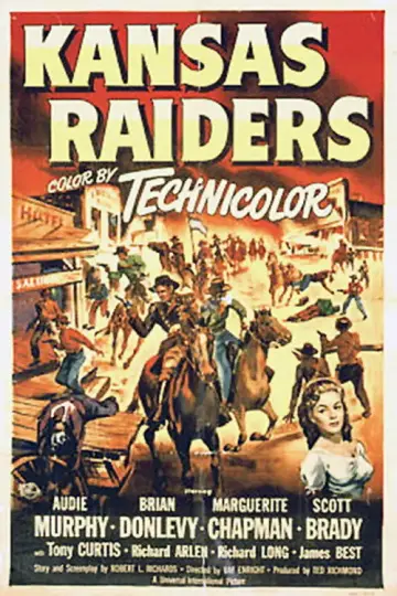 Постер к фильму "Kansas Raiders" #1130599