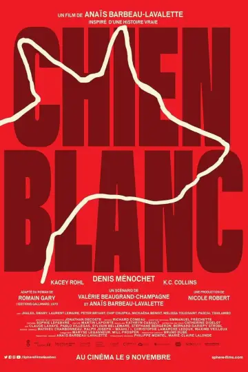 Chien blanc постер
