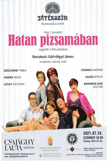 Постер к фильму "Hatan pizsamában" #972586