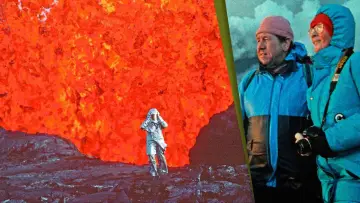 Задник к фильму "The Fire Within: A Requiem for Katia and Maurice Krafft" #458368