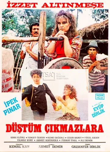 Düştüm Çıkmazlara постер