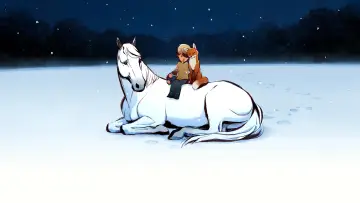 Задник к фильму "Мальчик, Крот, Лис и Конь" #174813