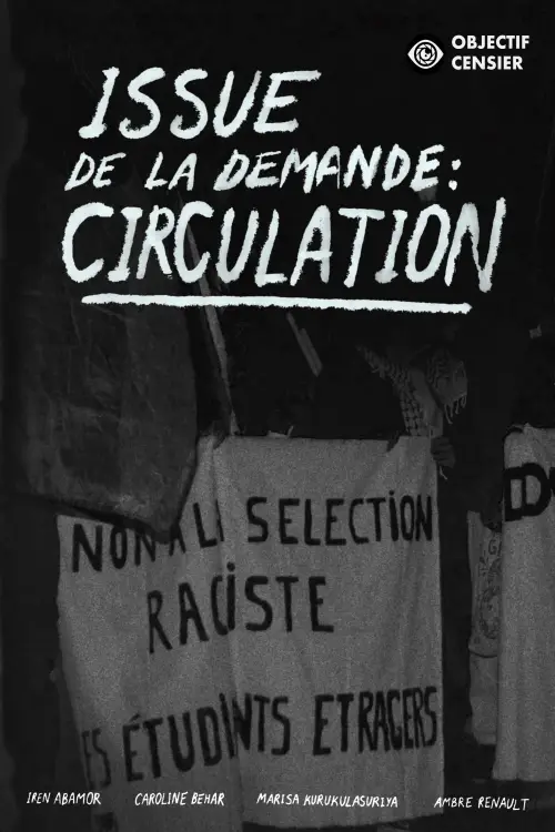 Постер к фильму "Issue de la demande : Circulation"