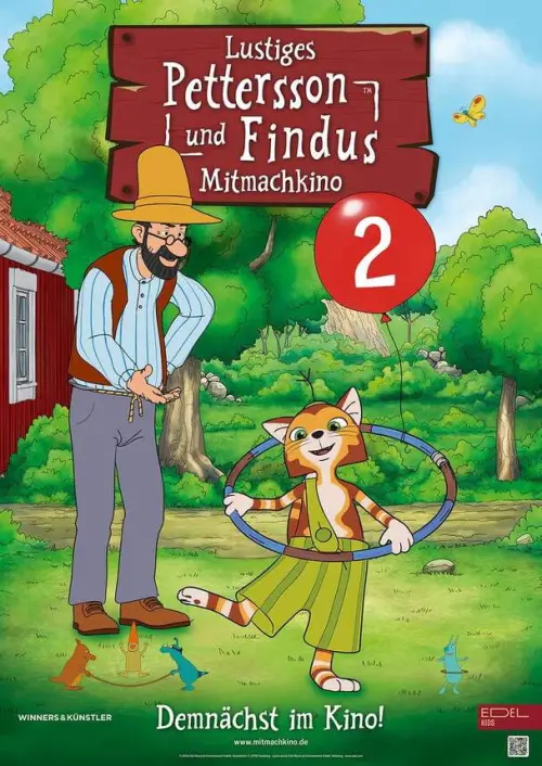 Постер к фильму "Lustiges Pettersson und Findus Mitmachkino 2"