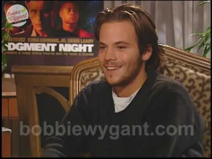 Видео к фильму Ночь страшного суда — Stephen Dorff "Judgement Night" 10/10/93 - Bobbie Wygant Arcvhive