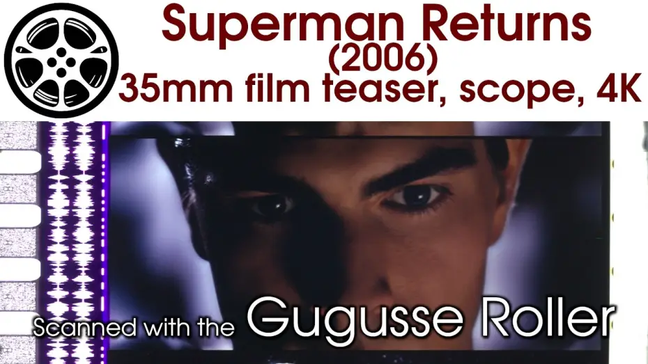 Видео к фильму Возвращение Супермена — Superman Returns (2006) 35mm film teaser trailer, scope 4K
