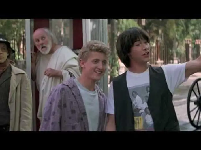 Видео к фильму Невероятные приключения Билла и Теда — Bill & Ted's Excellent Adventure HD Trailer