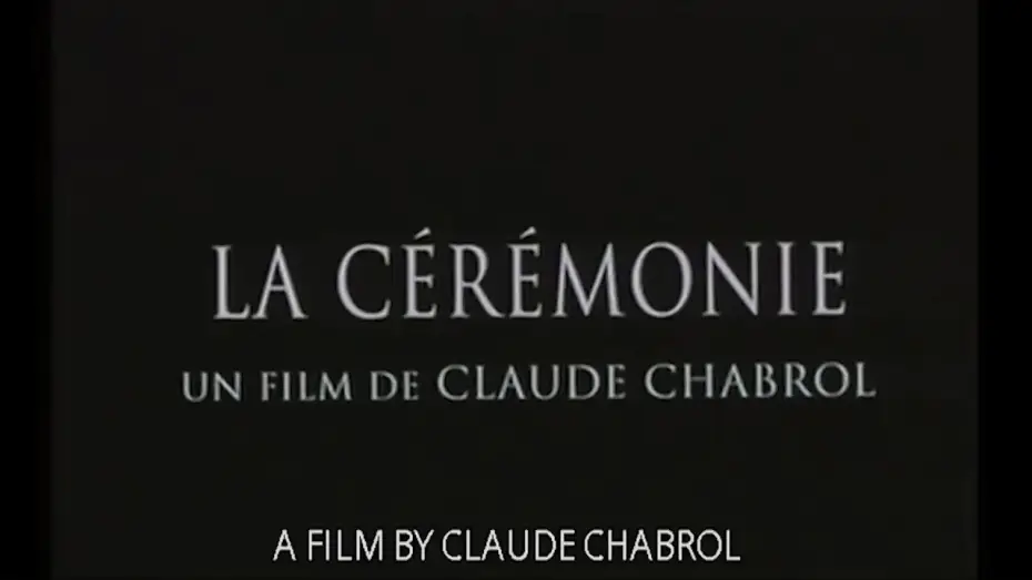 Видео к фильму Церемония — La Cérémonie (1995) - Bande annonce d'époque HD VFSTA