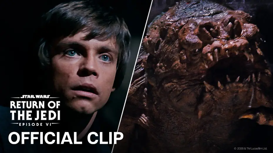 Видео к фильму Звёздные войны: Эпизод 6 - Возвращение Джедая — Luke Skywalker Fights the Rancor - Official Clip