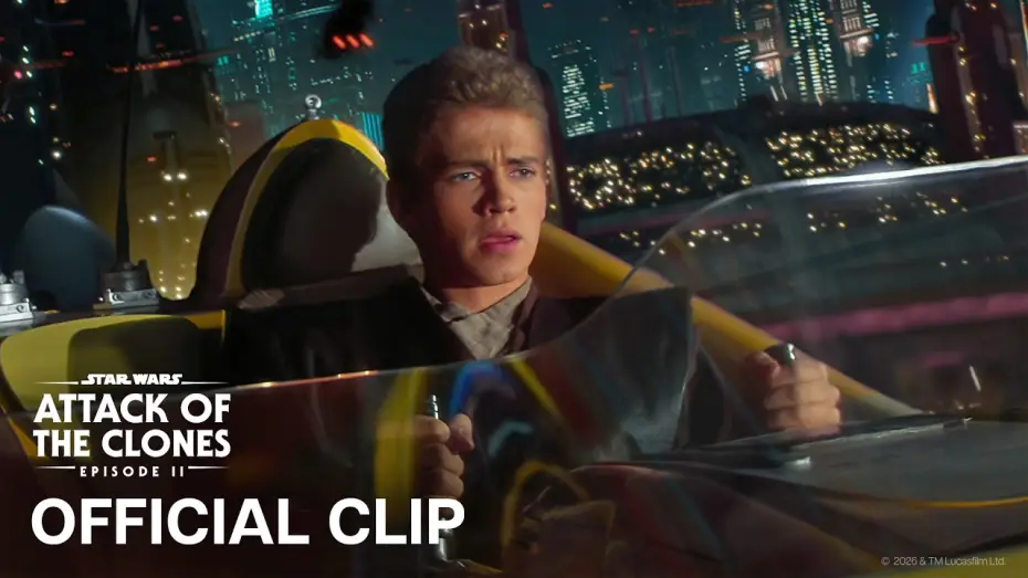 Видео к фильму Звёздные войны: Эпизод 2 - Атака клонов — Coruscant Speeder Chase - Official Clip
