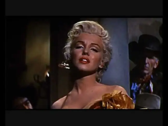 Видео к фильму Река не течет вспять — Marilyn  Monroe - River Of No Return Trailer