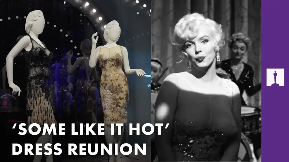 Видео к фильму В джазе только девушки — Reuniting Marilyn Monroe’s ‘Some Like It Hot’ Dresses