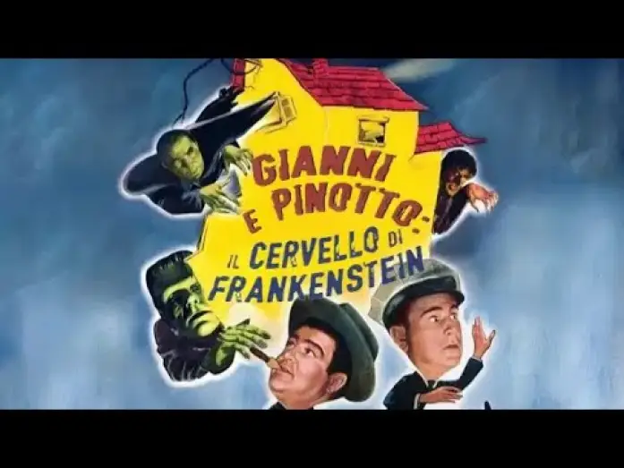 Видео к фильму Эбботт и Костелло встречают Франкенштейна — Gianni e Pinotto   Il cervello di Frankenstein (1948) | TRAILER UFFICIALE ITA