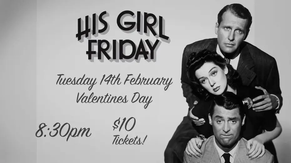 Видео к фильму Его девушка Пятница — His Girl Friday Academy Trailer