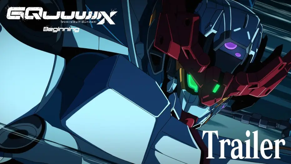 Видео к фильму 機動戦士Gundam GQuuuuuuX -Beginning- | Official Trailer [Subtitled]