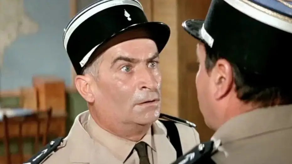 Видео к фильму Жандарм в Нью-Йорке — SO EIN GENDARM HAT'S SCHWER Trailer (1965, Louis de Funès, Michel Galabru, Jean Girault)