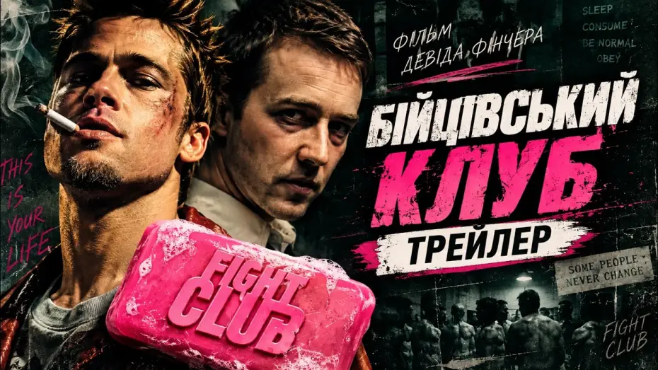 Видео к фильму Бойцовский клуб — Бойцовский клуб (Дэвид Финчер), трейлер