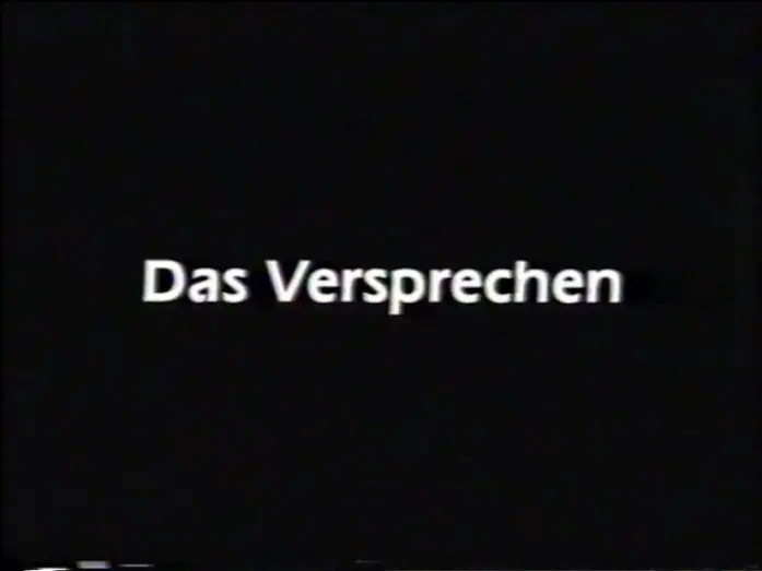 Видео к фильму Обещание — Das Versprechen (2001) - DEUTSCHER TRAILER