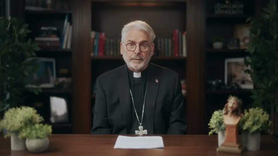 Видео к фильму Страсти Христовы — Archbishop Paul Coakley inspires the Church to see The Passion of Christ