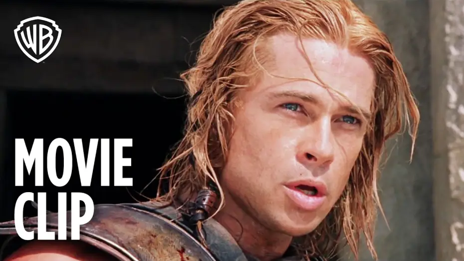 Видео к фильму Троя — Brad Pitt as Achilles Storms the Beach of Troy - Movie Clip