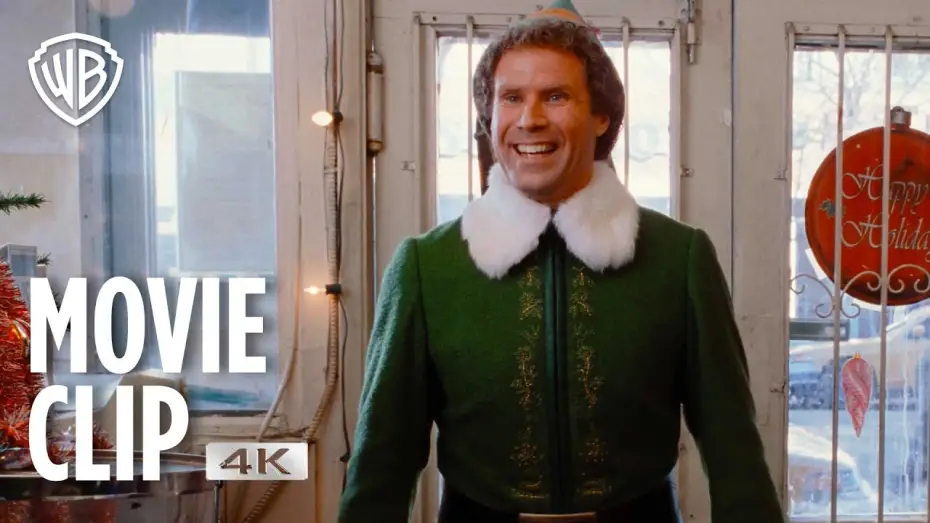 Видео к фильму Эльф | Buddy The Elf Arrives in New York City - Movie Clip