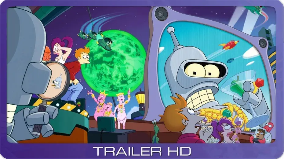 Видео к фильму Футурама: Большой куш Бендера — Futurama: Bender's Big Score ≣ 2007 ≣ Trailer ≣ OmU
