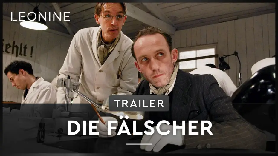 Видео к фильму Фальшивомонетчики — Die Fälscher - Trailer (deutsch/german)