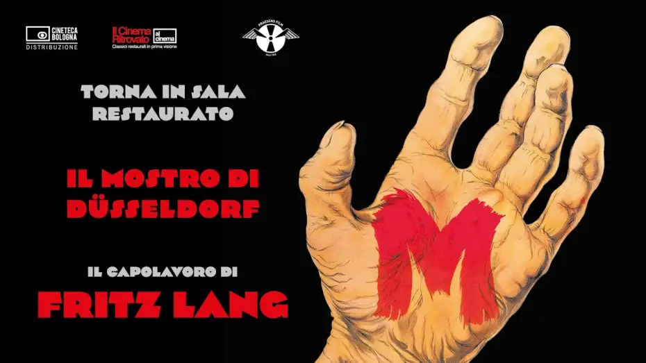 Видео к фильму М убийца — M - IL MOSTRO DI DÜSSELDORF - Il capolavoro di Fritz Lang torna al cinema dal 14 settembre - Trailer