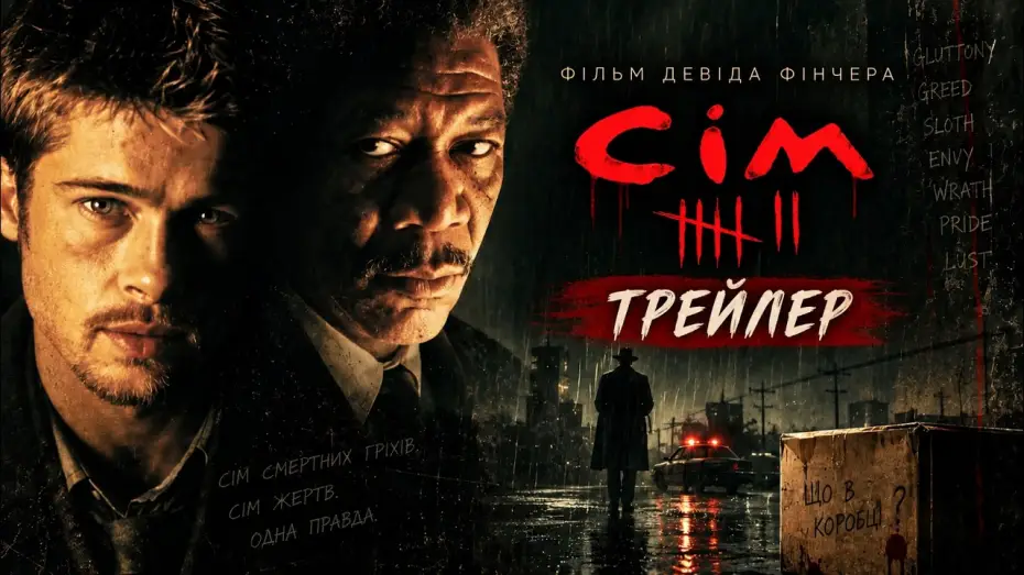 Видео к фильму Семь — Семь | Se7en | Seven (Дэвид Финчер), трейлер
