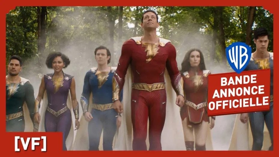 Видео к фильму Шазам! Ярость богов | SHAZAM! LA RAGE DES DIEUX  &ndash; Bande-annonce officielle #1 (VF) - Zachary Levi