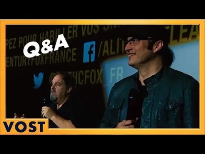 Видео к фильму Алита: Боевой Ангел | Q&A Robert Rodriguez et Jon Landau VOST
