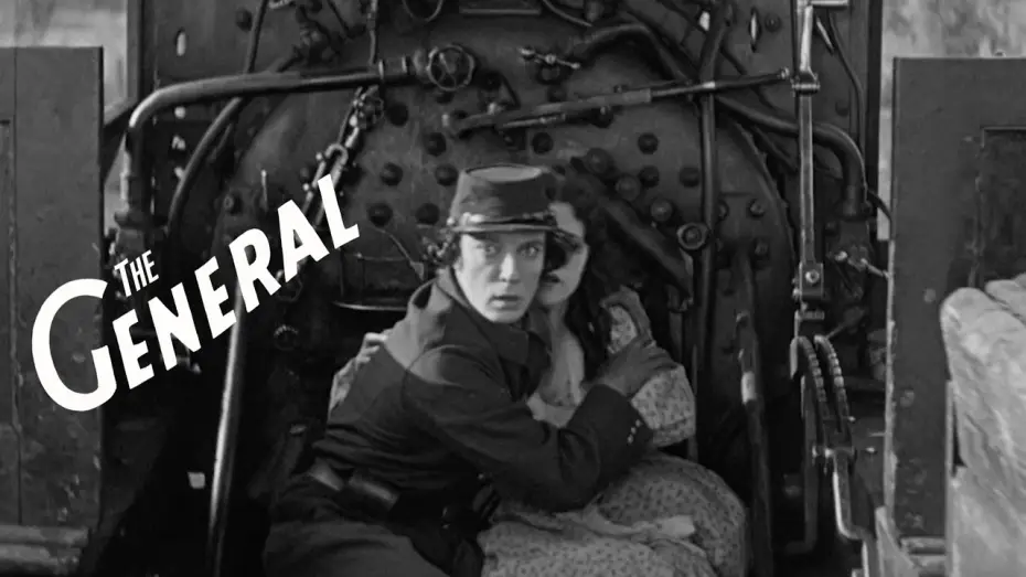 Видео к фильму Паровоз Генерал — Train Chase Scene | Buster Keaton Uncouples the Soldiers’ Carriage