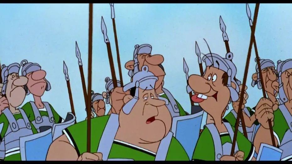 Видео к фильму Астерикс завоёвывает Америку — Asterix in Amerika - Filmausschnitt - Deutsch 480p