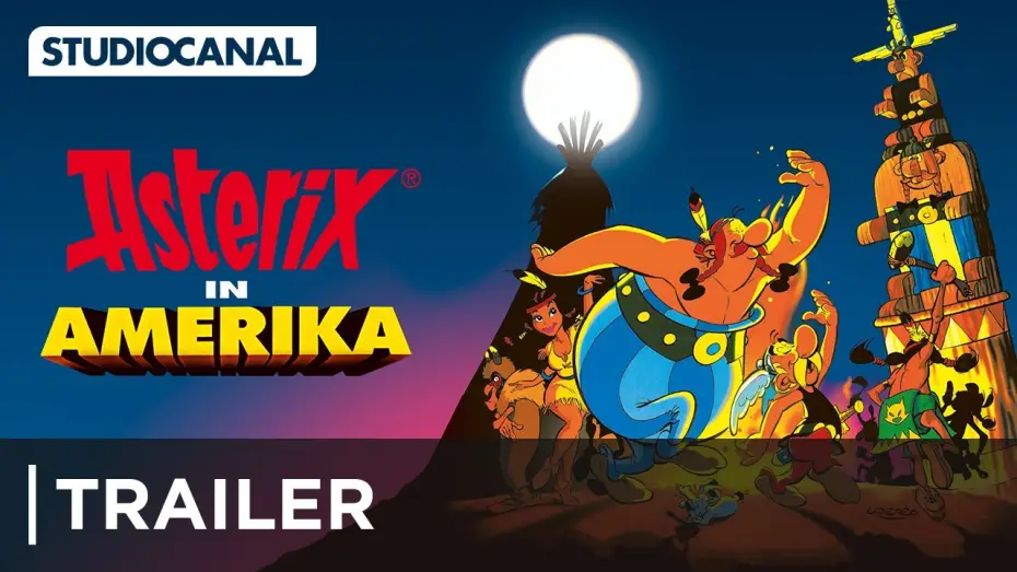 Видео к фильму Астерикс завоёвывает Америку — ASTERIX IN AMERIKA RESTAURIERUNG| Trailer Deutsch | Neu als Blu-ray, DVD und Digital!