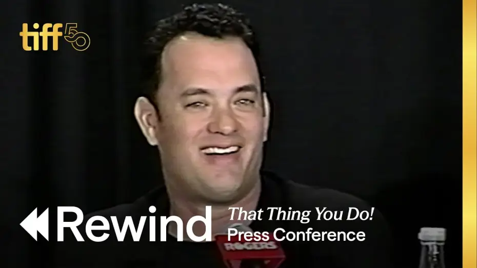 Видео к фильму То, что ты делаешь — Press Conference (1996) | TIFF REWIND