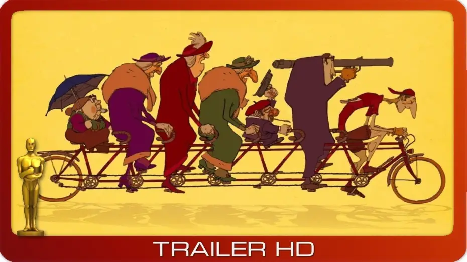 Видео к фильму Трио из Бельвилля — Das große Rennen von Belleville ≣ 2003 ≣ Trailer