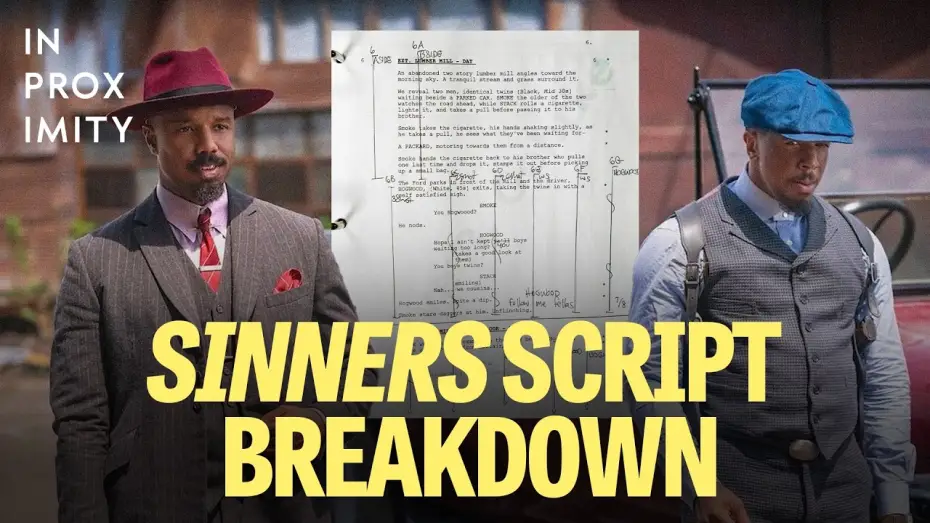 Видео к фильму Грешники | PROX GEMS: Michael B. Jordan&rsquo;s Smokestack Twins SINNERS Scene Breakdown | IN PROXIMITY S3E15