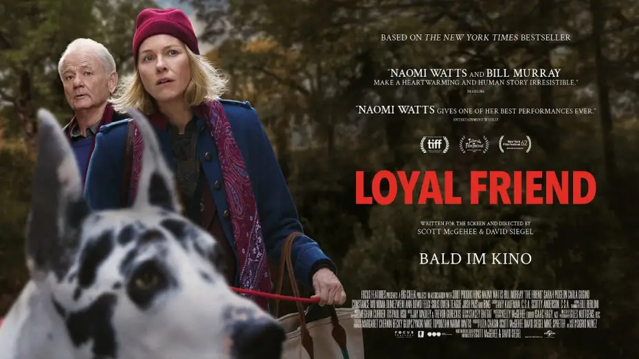 Видео к фильму Верный друг | Trailer von "Loyal Friend" - Die Verfilmung von Sigrid Nunez' Roman "Der Freund"