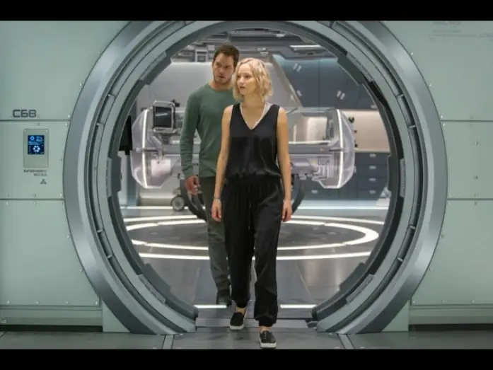 Видео к фильму Пассажиры | PASSENGERS - Clip "Ich bin zu fr&uuml;h aufgewacht" - Ab 5.1.2017 im Kino!
