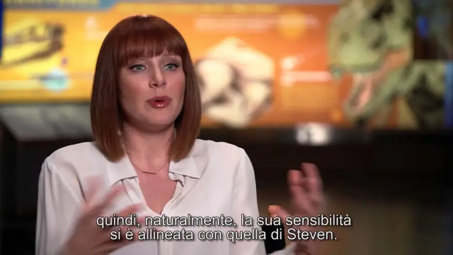 Видео к фильму Мир Юрского периода | JURASSIC WORLD - Intervista a Bryce Dallas Howard (sottotitoli in italiano)