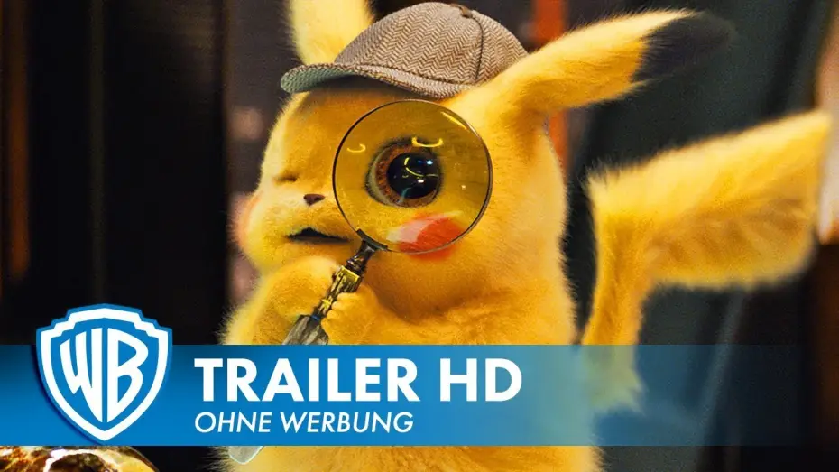 Видео к фильму Покемон: Детектив Пикачу | POK&Eacute;MON MEISTERDETEKTIV PIKACHU - Trailer #2 Deutsch HD German (2019)