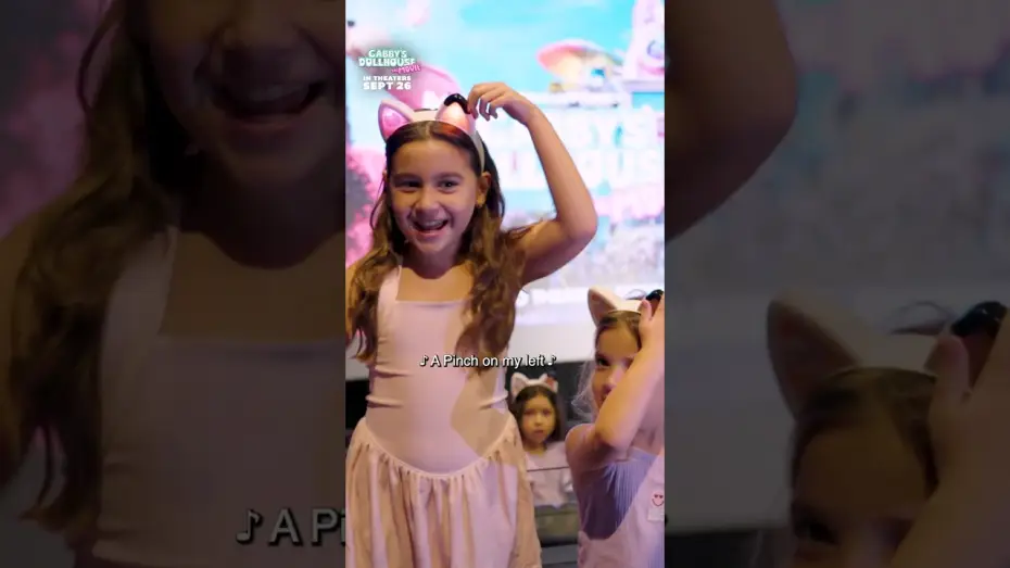 Видео к фильму Волшебный домик Габби в кино | In Theaters September 26 (Screening)