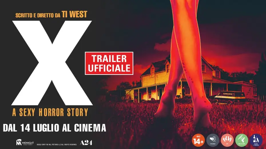 Видео к фильму X | X - A Sexy Horror Story - Trailer Italiano Ufficiale