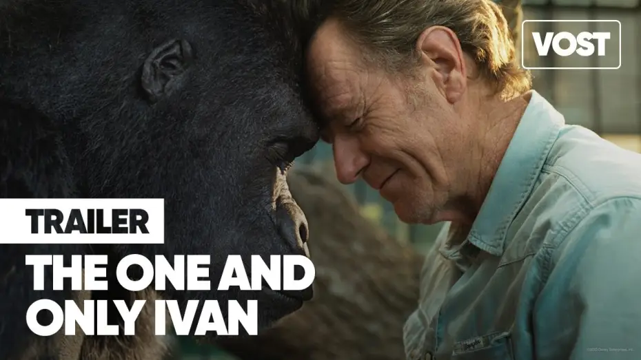 Видео к фильму Айван, единственный и неповторимый — Le seul et unique Ivan / The one and only Ivan (2020) Trailer VOST - Disney+