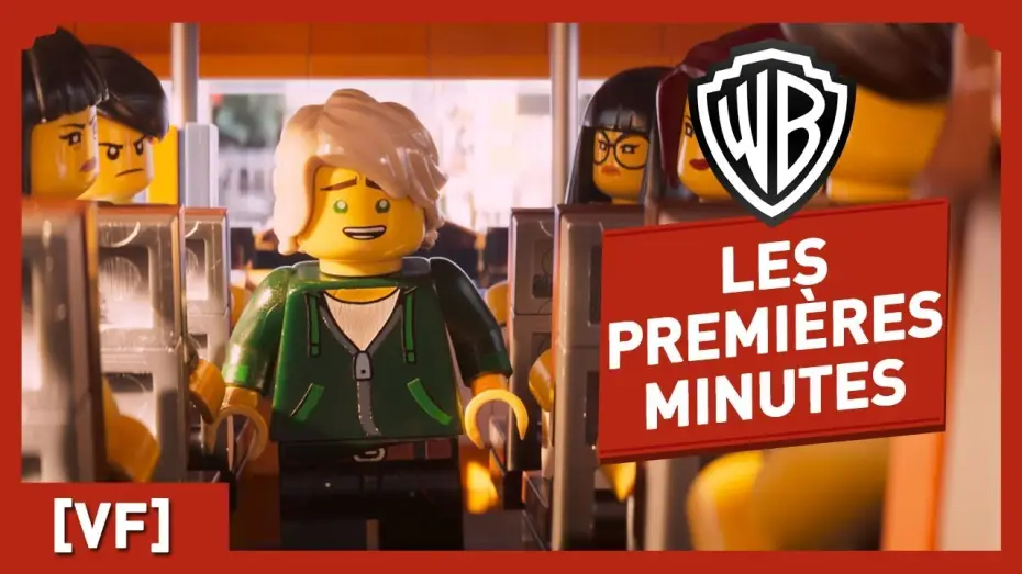 Видео к фильму Лего Ниндзяго Фильм | LEGO Ninjago : Le Film - Les premi&egrave;res minutes !