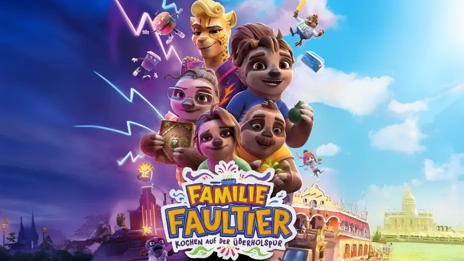 Видео к фильму Ленивая семейка | Familie Faultier | Trailer deutsch